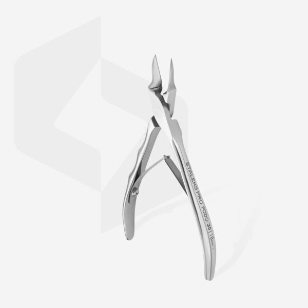 STALEKS PODOLOGICAL NIPPERS FOR INGROWN NAIL PODO 30 (18mm) [NP-30-18] - Image 2