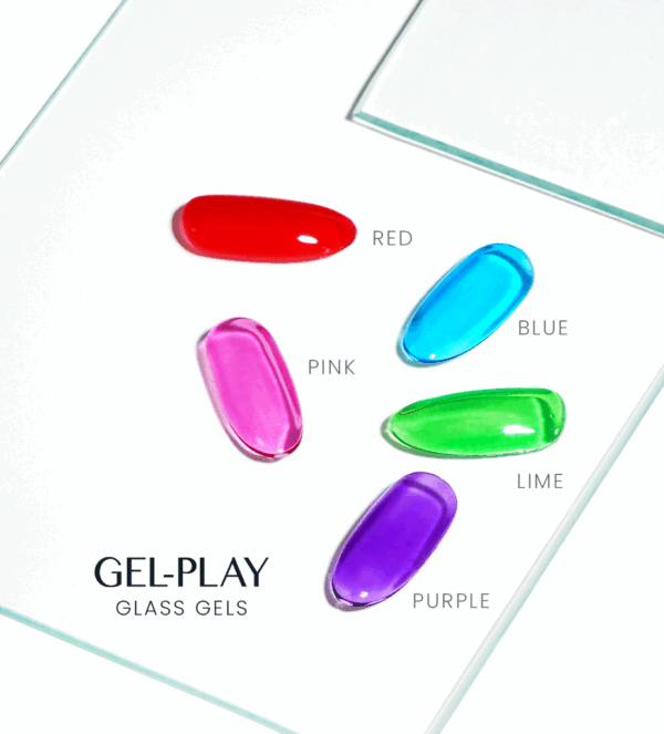 GEL-PLAY GLASS RED 10ml - Image 5