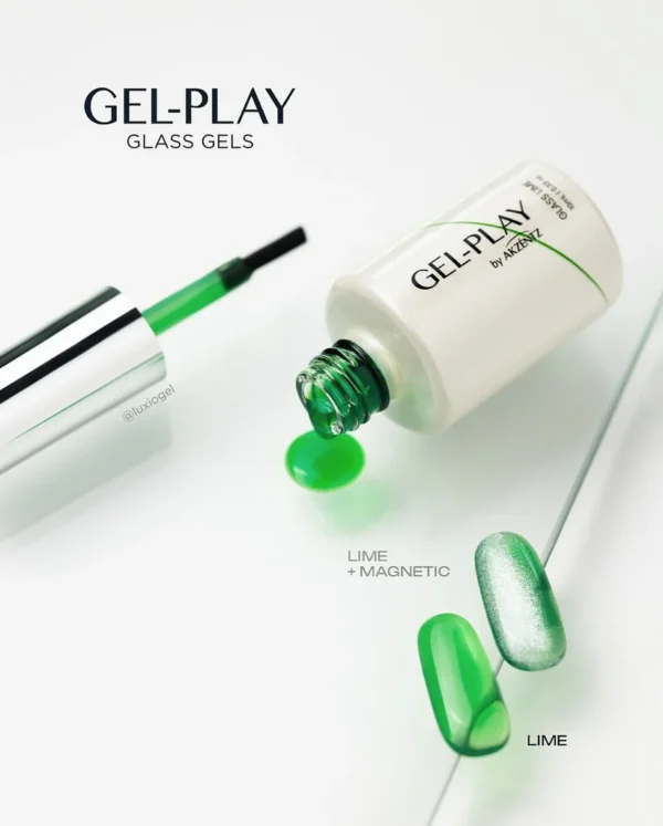 GEL-PLAY GLASS LIME 10ml - Image 2