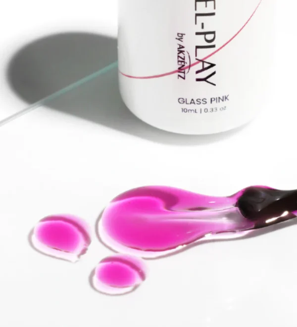 GEL-PLAY GLASS PINK 10ml - Image 3