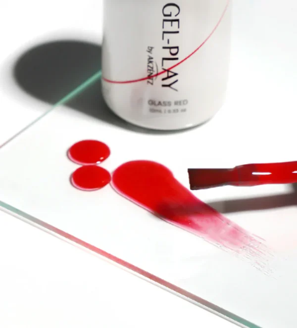 GEL-PLAY GLASS RED 10ml - Image 3