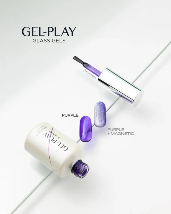 GEL-PLAY GLASS PURPLE 10ml - Image 2
